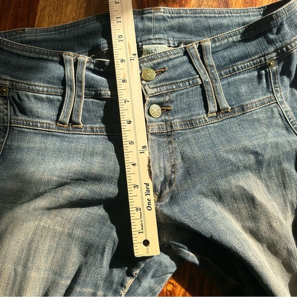 Bebe Jeans vintage Y2K 90s Jil Taille 42 Large Flare low rise - Picture 8 of 12